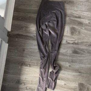 Wilfred Free Velvet Leggings — Taupe